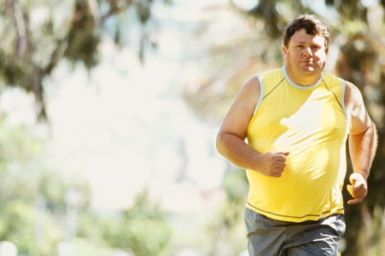 Fitness: Auch dicke Menschen können sportlich fit sein.