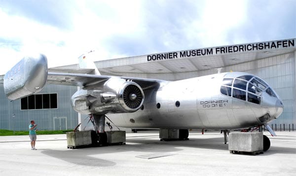 Eine weitere Attraktion Friedrichhafens ist das Dornier Museum