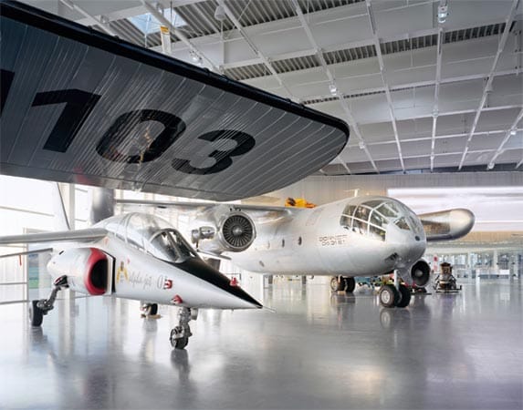 Alphajet und Co.: Im Dornier Museum in Friedrichshafen sind etliche Maschinen im Original oder Nachbau zu sehen.