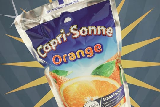 Der Negativ-Gewinner: Capri Sonne war einer der fünf Kandidaten für den "Goldenen Windbeutel".