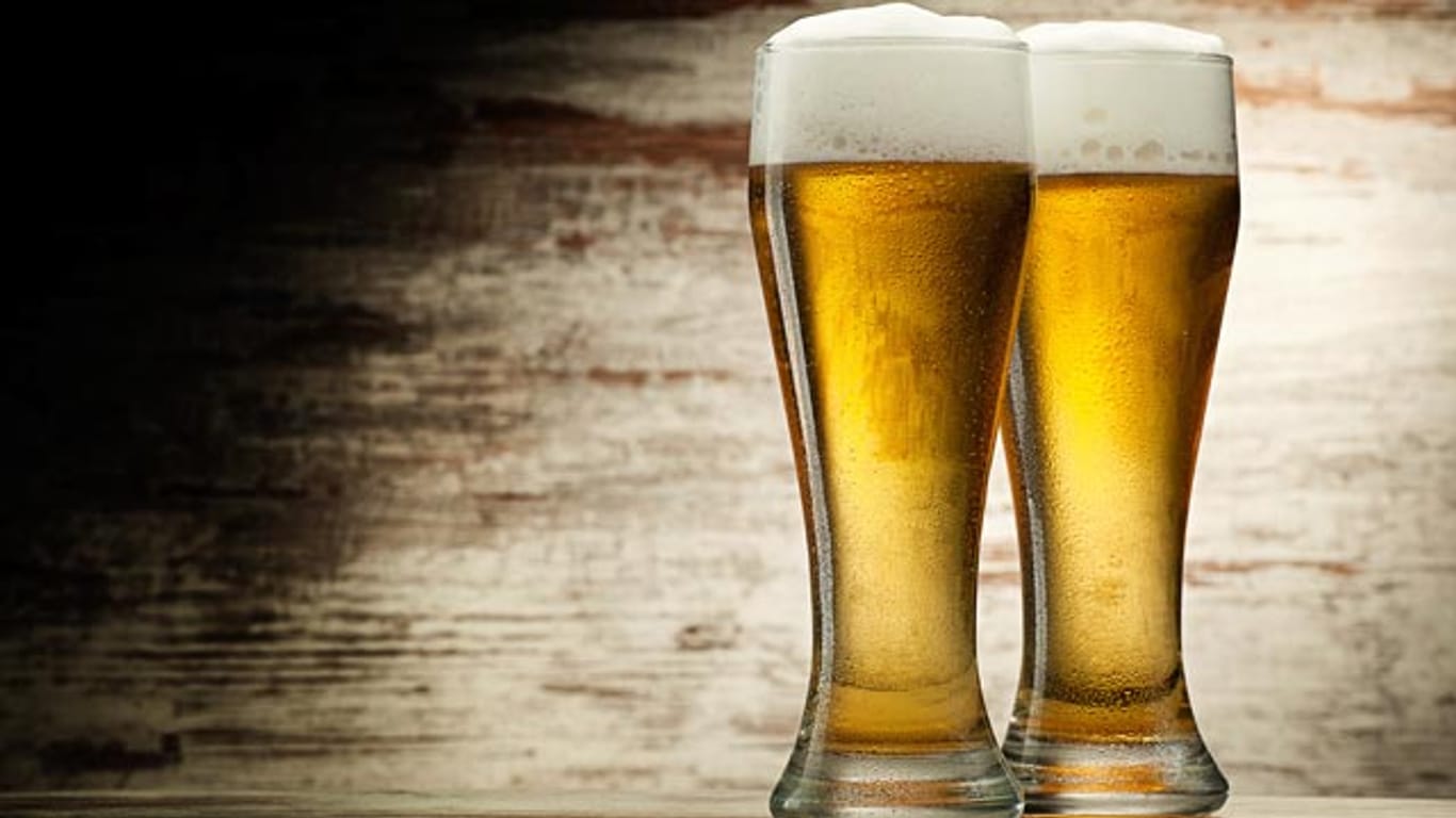 Ein frisches Bier am Abend kann sogar gesund sein.