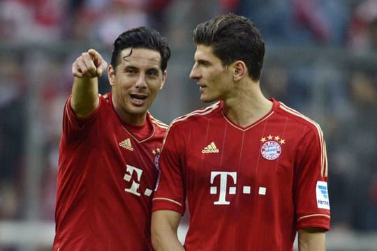 Pizarro sitzt gegen Barcelona auf der Bank, Gomez darf spielen.