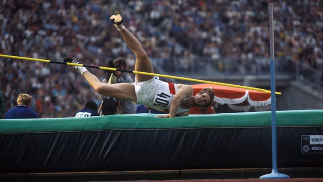 Hans-Joachim Walde bei den Olympischen Spielen 1972 in München.