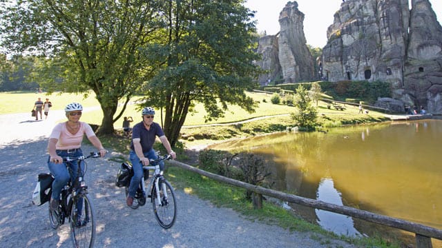 Römer-Lippe-Route: Externsteine bei Horn-Bad Meinberg.