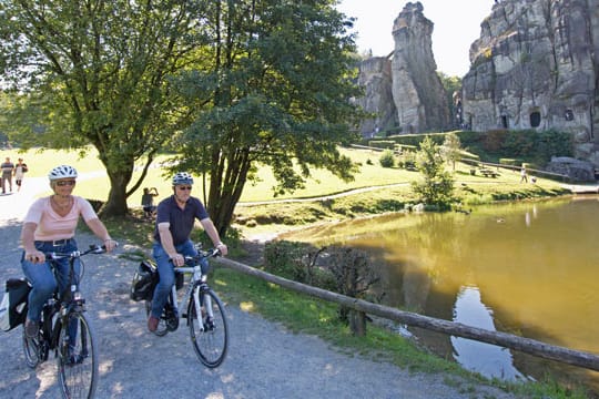 Römer-Lippe-Route: Externsteine bei Horn-Bad Meinberg.