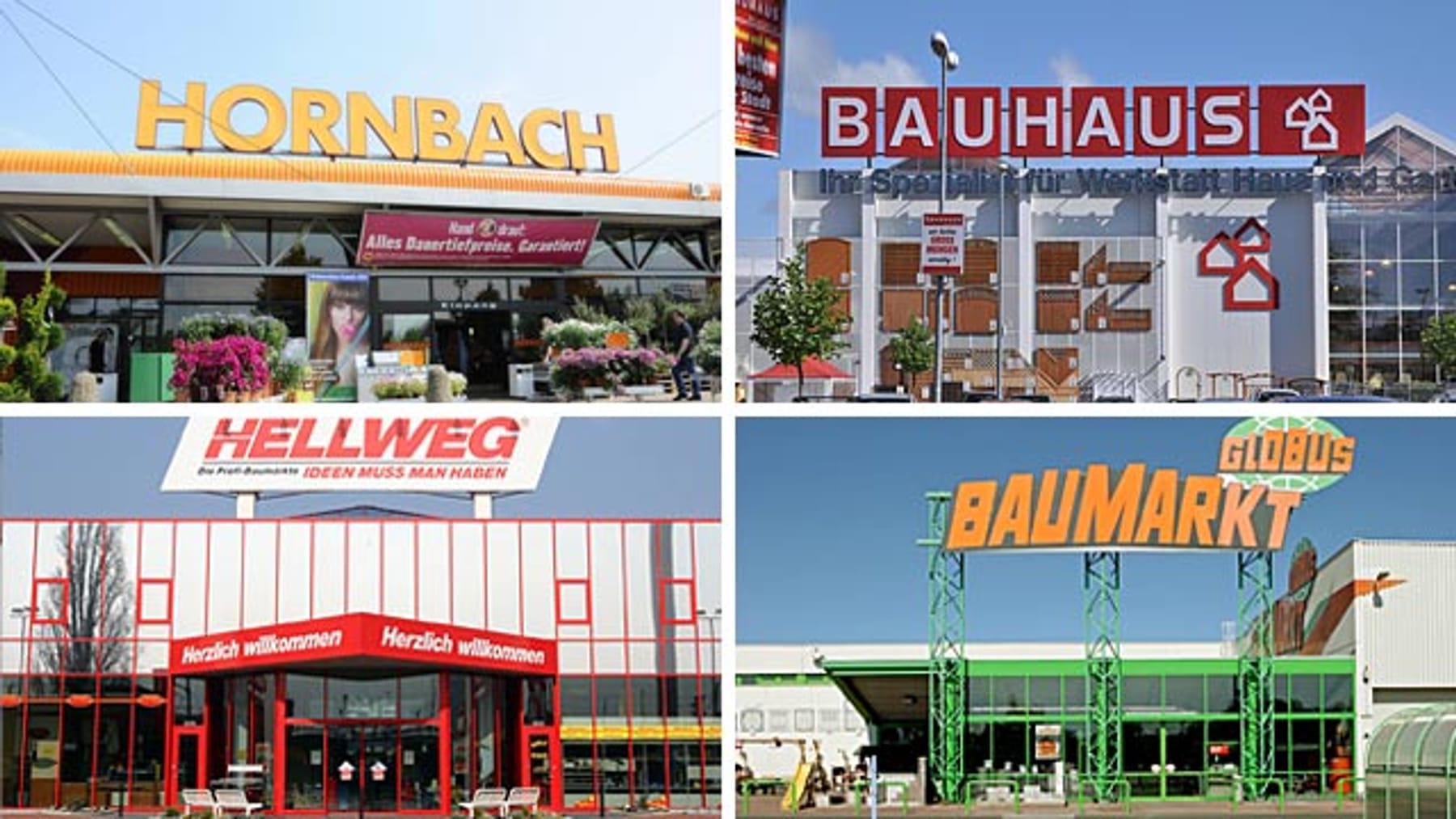 Baumärkte in Deutschland Die beliebtesten BaumarktKetten 2013