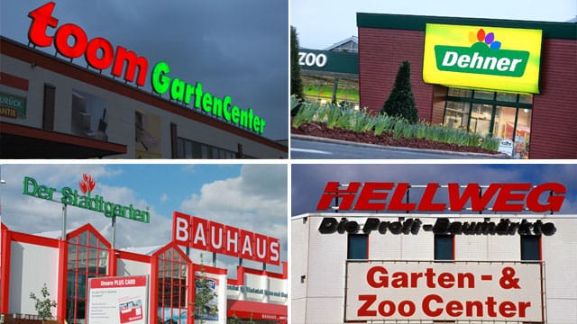 Gartencenter-Ranking 2013: Nur eine einzige klassische Baumarktkette kann überzeugen.