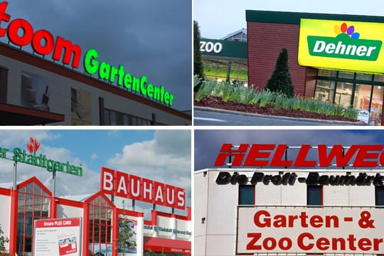 Gartencenter-Ranking 2013: Nur eine einzige klassische Baumarktkette kann überzeugen.