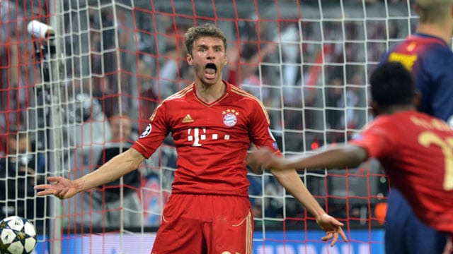 Thomas Müller war gegen Barcelona der "Spieler des Spiels".