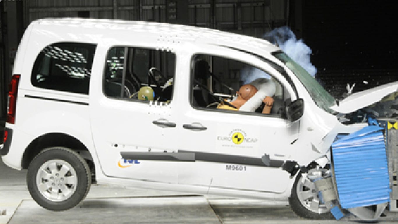 EuroNCAP: Mercedes-Benz Citan versagt beim Crashtest