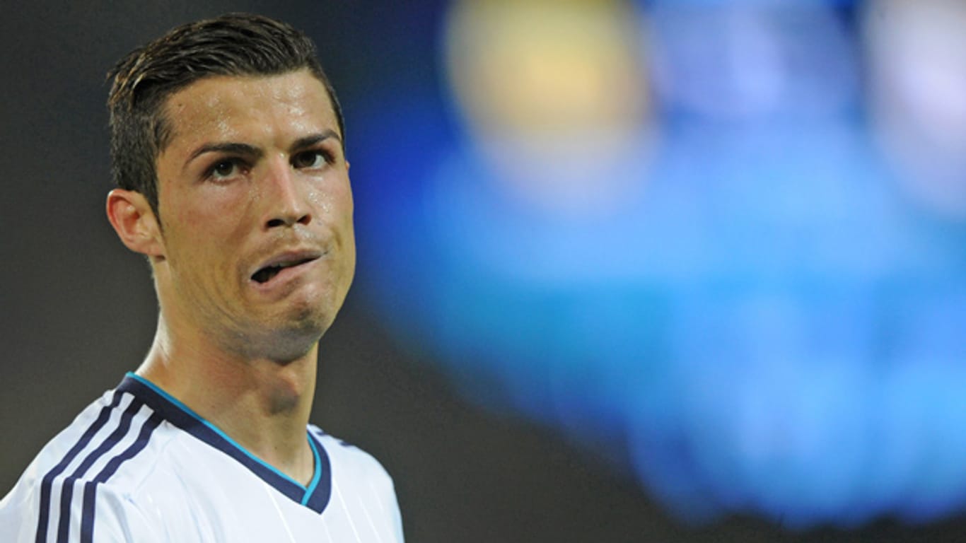 Real-Star Cristiano Ronaldo hatte in Dortmund nichts zu lachen.