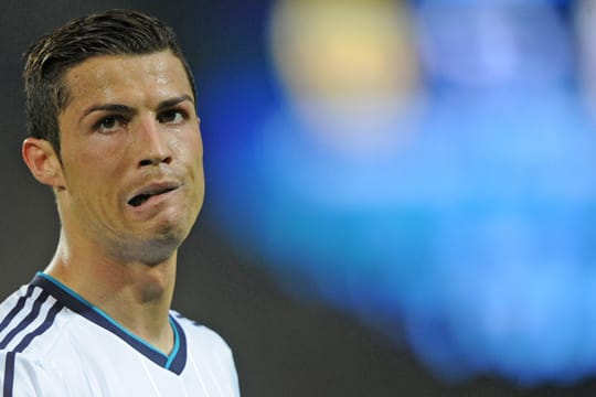 Real-Star Cristiano Ronaldo hatte in Dortmund nichts zu lachen.