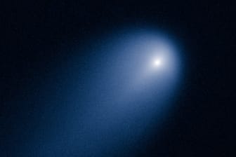 Der Komet Ison aufgenommen durch das Teleskop "Hubble"