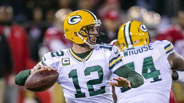 Aaron Rodgers spielt seit 2005 für die Green Bay Packers.