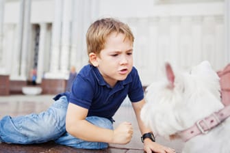Manche Kinder lassen ihre Aggressionen an ihren Haustieren aus.