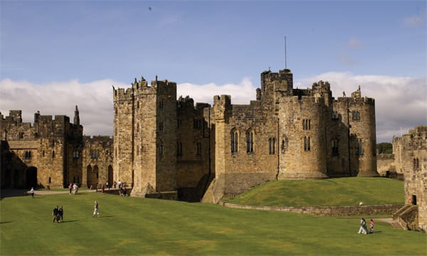 Alnwick Castle, Northumberland, Großbritannien