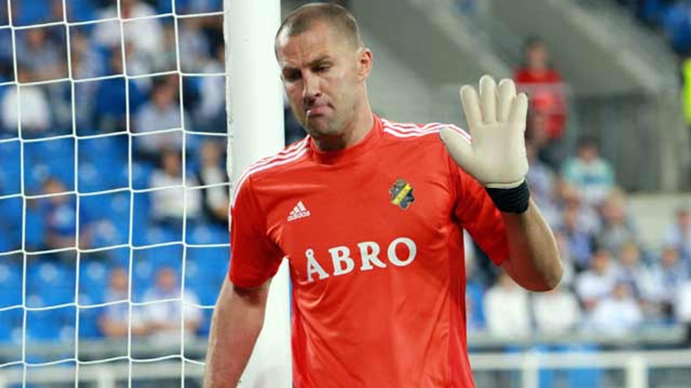 Ivan Turina, Stammkeeper von AIK Stockholm, ist nur 32 Jahre alt geworden.