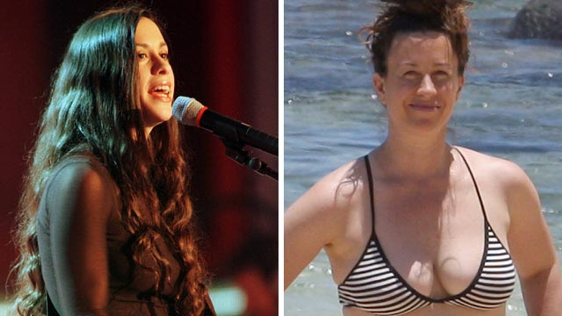 Alanis Morissette zeigt sich überraschend kurvig im Bikini