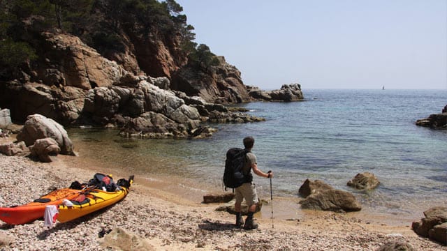 Badebucht Cala Morisca an der Costa Brava.