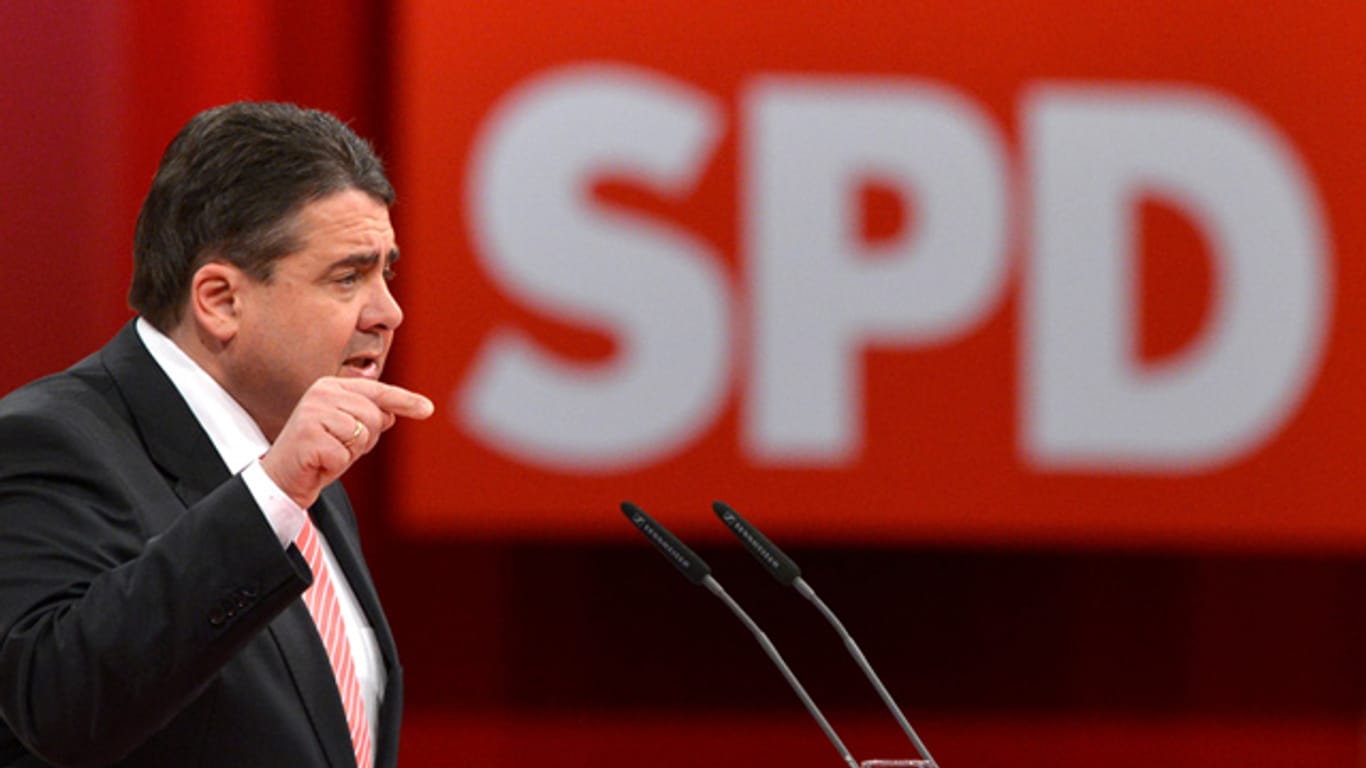 SPD-Chef Sigmar Gabriel fordert Tempolimit