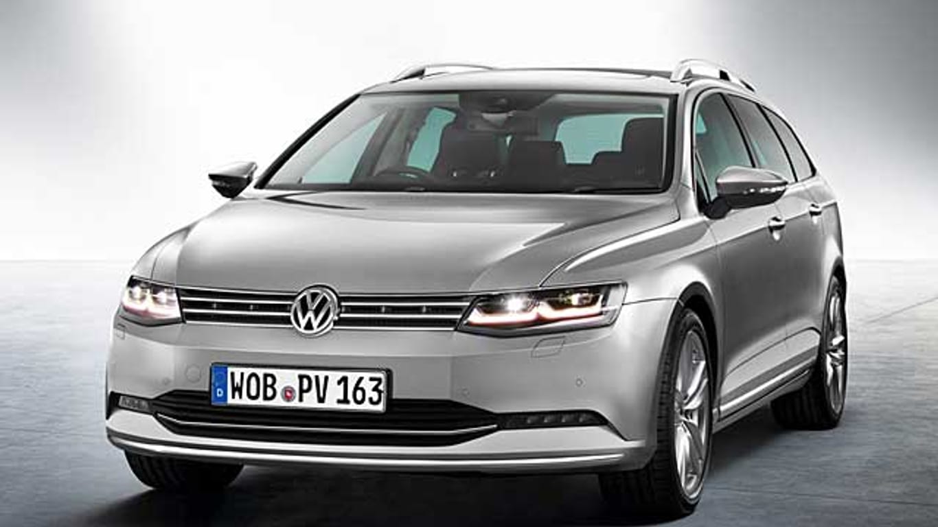 VW Passat Variant 2014 (B8): So könnte er aussehen