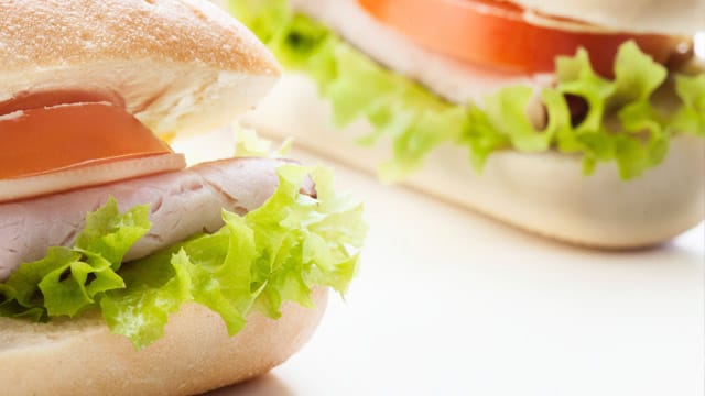 Belegte Brötchen sehen oft lecker aus. Doch wie gut sind sie wirklich? Belegte Brötchen sehen oft lecker aus. Doch wie gut sind sie wirklich?