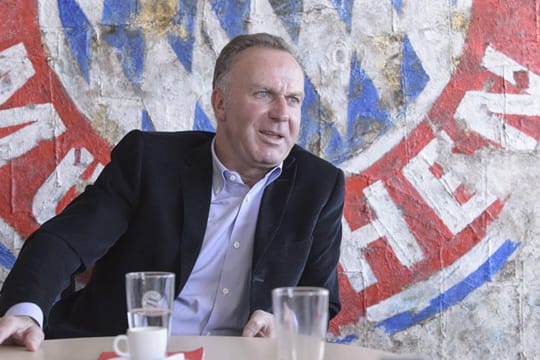 Karl-Heinz Rummenigge gibt sich siegesgewiss.