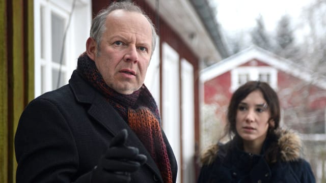 Axel Milberg und Sibel Kekilli in "Tatort: Borowski und der brennende Mann"