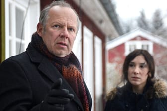 Axel Milberg und Sibel Kekilli in "Tatort: Borowski und der brennende Mann"