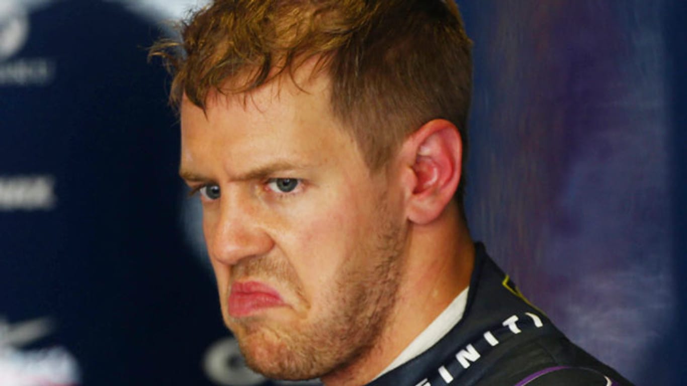 Sebastian Vettel ist unzufrieden.