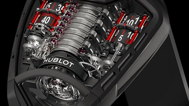 Die "LaFerrari" von Hublot tickt 50 Tage ohne Aufzuziehen - Weltrekord.