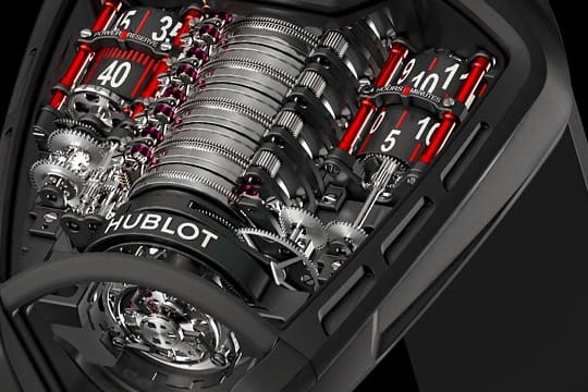 Die "LaFerrari" von Hublot tickt 50 Tage ohne Aufzuziehen - Weltrekord.