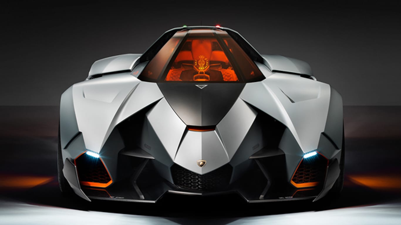 Der Egoista soll die DNA von Lamborghini verkörpern und die Anleihen aus dem militärischen Flugzeugbau verdeutlichen.