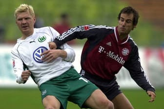 Stefan Effenberg (li.) und Mehmet Scholl könnten schon bald das Sagen bei Werder Bremen haben.