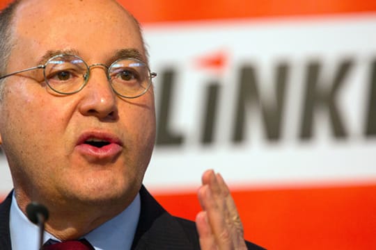 Gregor Gysi springt Merkel zur Seite