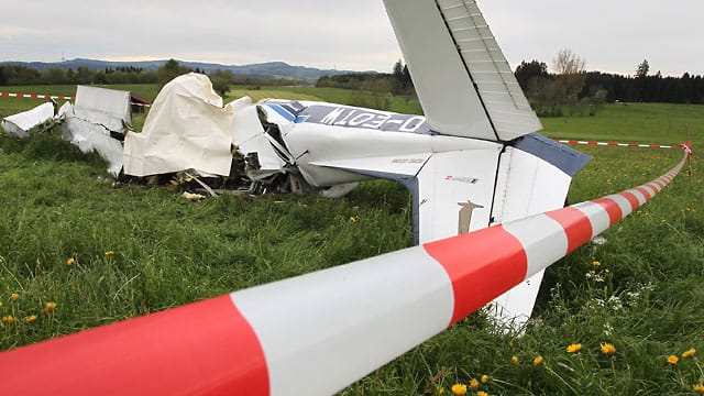Flugzeugabsturz über dem Allgäu