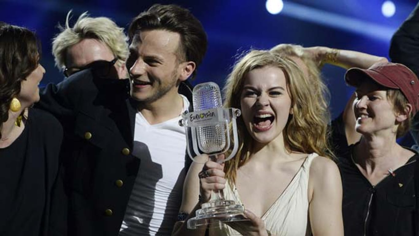 Dänemark gewinnt den Eurovision Song Contest mit Emmelie de Forest.