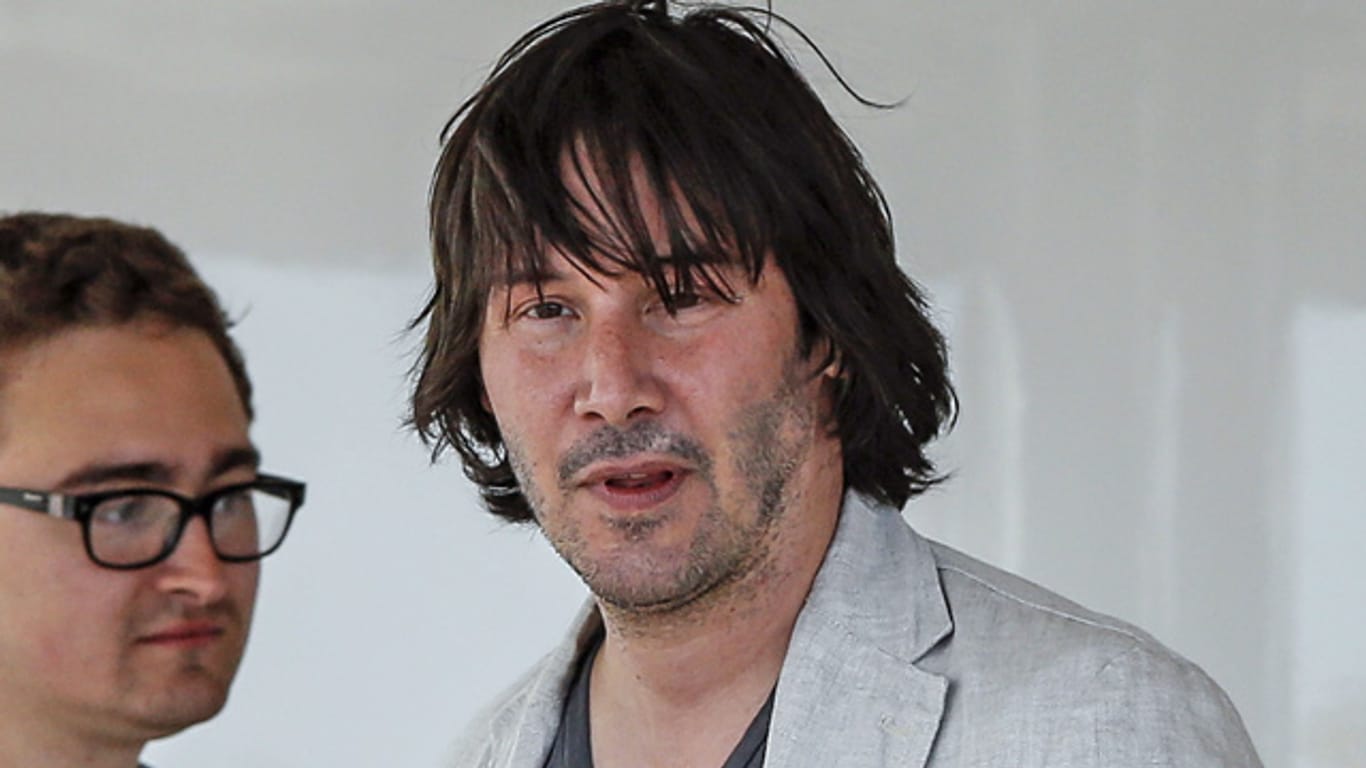 Keanu Reeves in Cannes.