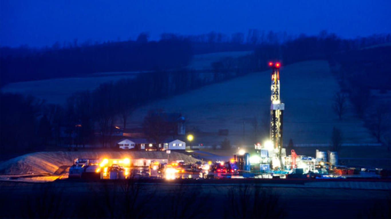 In den USA wird Fracking bereits kommerziell betrieben