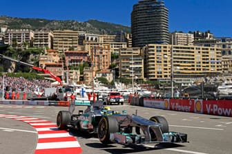 Nico Rosberg ist am Donnerstag in Monaco der Schnellste.