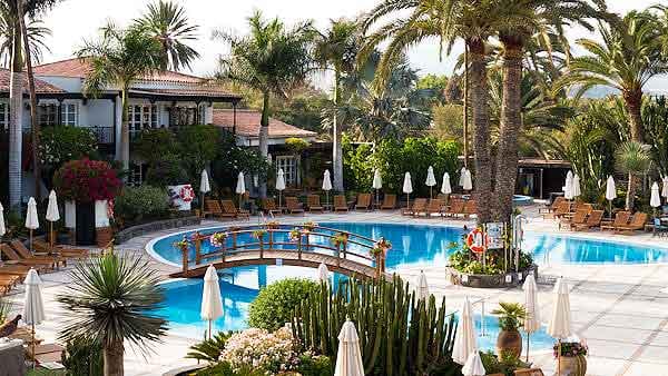 Das traumhafte "Seaside Grand Hotel Residencia" auf Gran Canaria im spanisch-kolonialen Stil ist eine Oase der Ruhe.