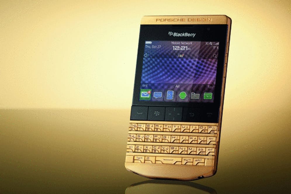 Wie wär´s mit einem goldenen Blackberry?