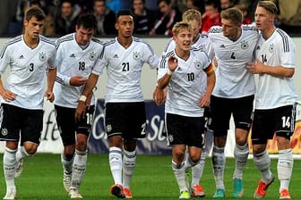 Lewis Holtby (10) führt das DFB-Team bei der U-21-EM an.