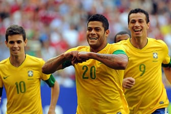 Confed Cup 2013: Hulk jubelt für Brasilien.