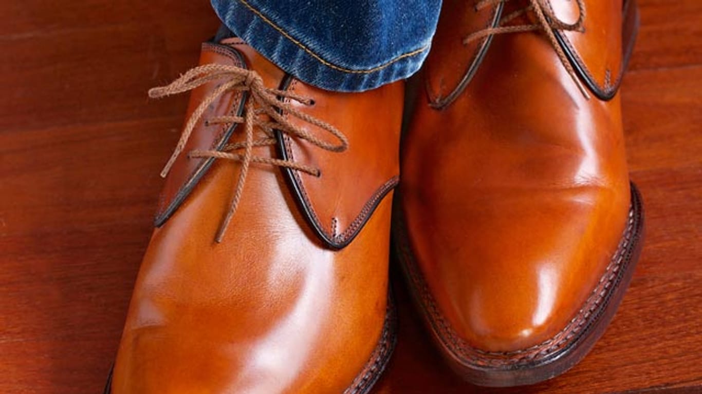 Schuhe: Edle Schuhe für Männer aus Pferdeleder: Cordovan.