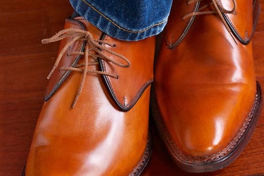 Schuhe: Edle Schuhe für Männer aus Pferdeleder: Cordovan.