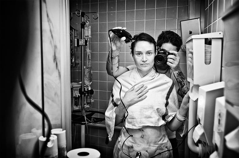 Angelo Merendino hat seine Frau während ihrer Krebserkrankung mit der Kamera begleitet.