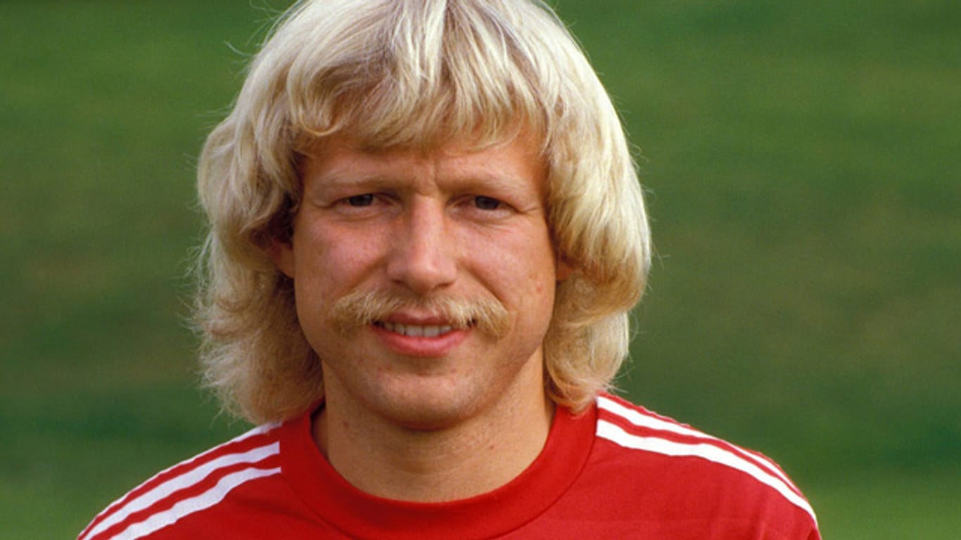 Calle Del Haye stand 1984 in Diensten des FC Bayern München.