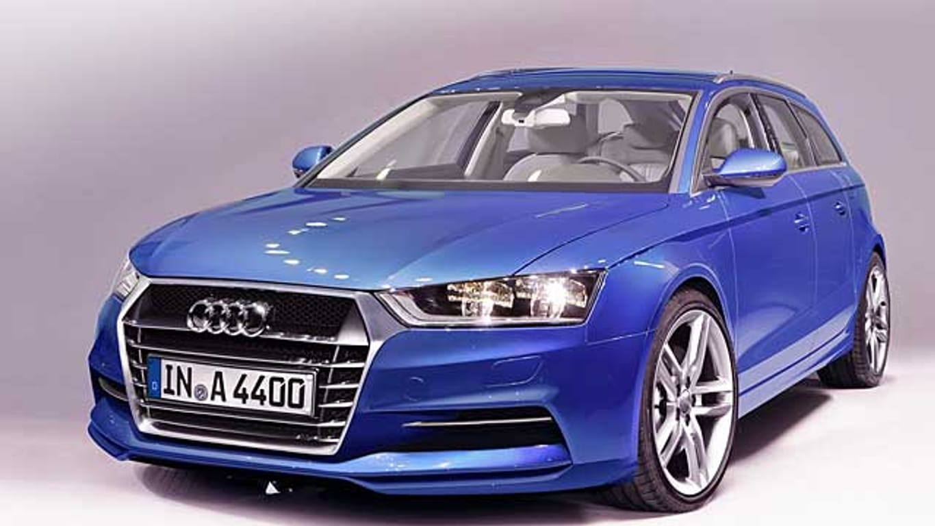 So soll der neue Audi A4 Avant B9 aussehen