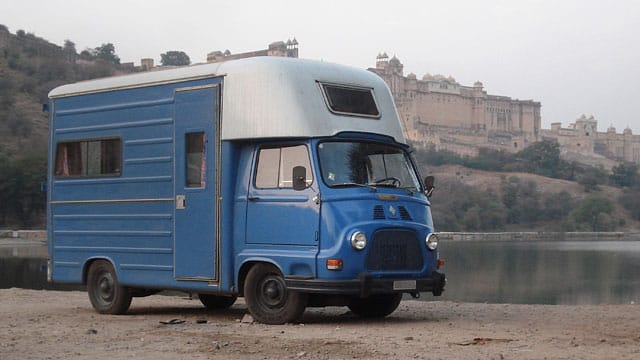 Historische Wohnmobile: Renault Estaffette.